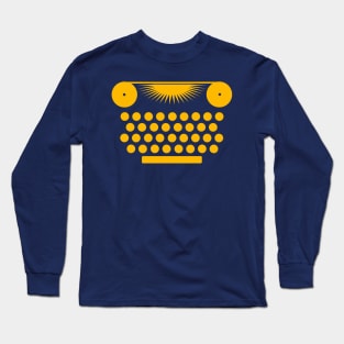 Dispatches Typewriter (Gold) Long Sleeve T-Shirt